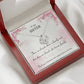To My Sister - Friends Who Become Family - Love Knot Necklace - Celeste Jewel