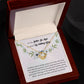 To My Sister In Law On Your Wedding Day Gift - Love Knot Necklace - Celeste Jewel