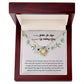 To My Sister In Law On Your Wedding Day Gift - Love Knot Necklace - Celeste Jewel