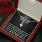 To My Smokin' Hot Soulmate - Sparkling Radiance Necklace - Celeste Jewel