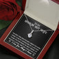 To My Smokin' Hot Wife - Sparkling Radiance Necklace - Celeste Jewel