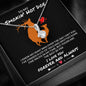 To My Smoking Hot Doe - Yours Are The Best - Sparkling Radiance Necklace - Celeste Jewel
