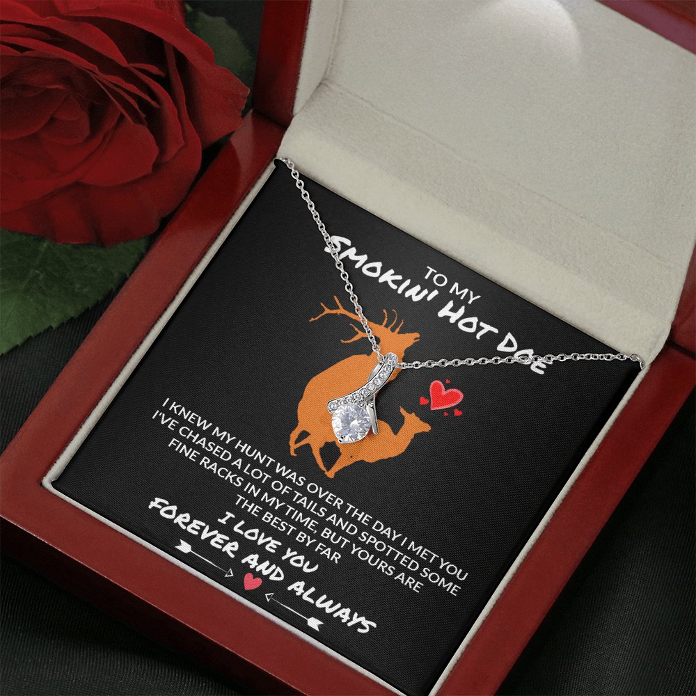 To My Smoking Hot Doe - Yours Are The Best - Sparkling Radiance Necklace - Celeste Jewel