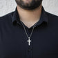 To My Son - Never Forget - Personalized Cross Necklace - Celeste Jewel