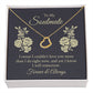 To My Soulmate Gift - Forever & Always - Dainty Heart Necklace - Celeste Jewel