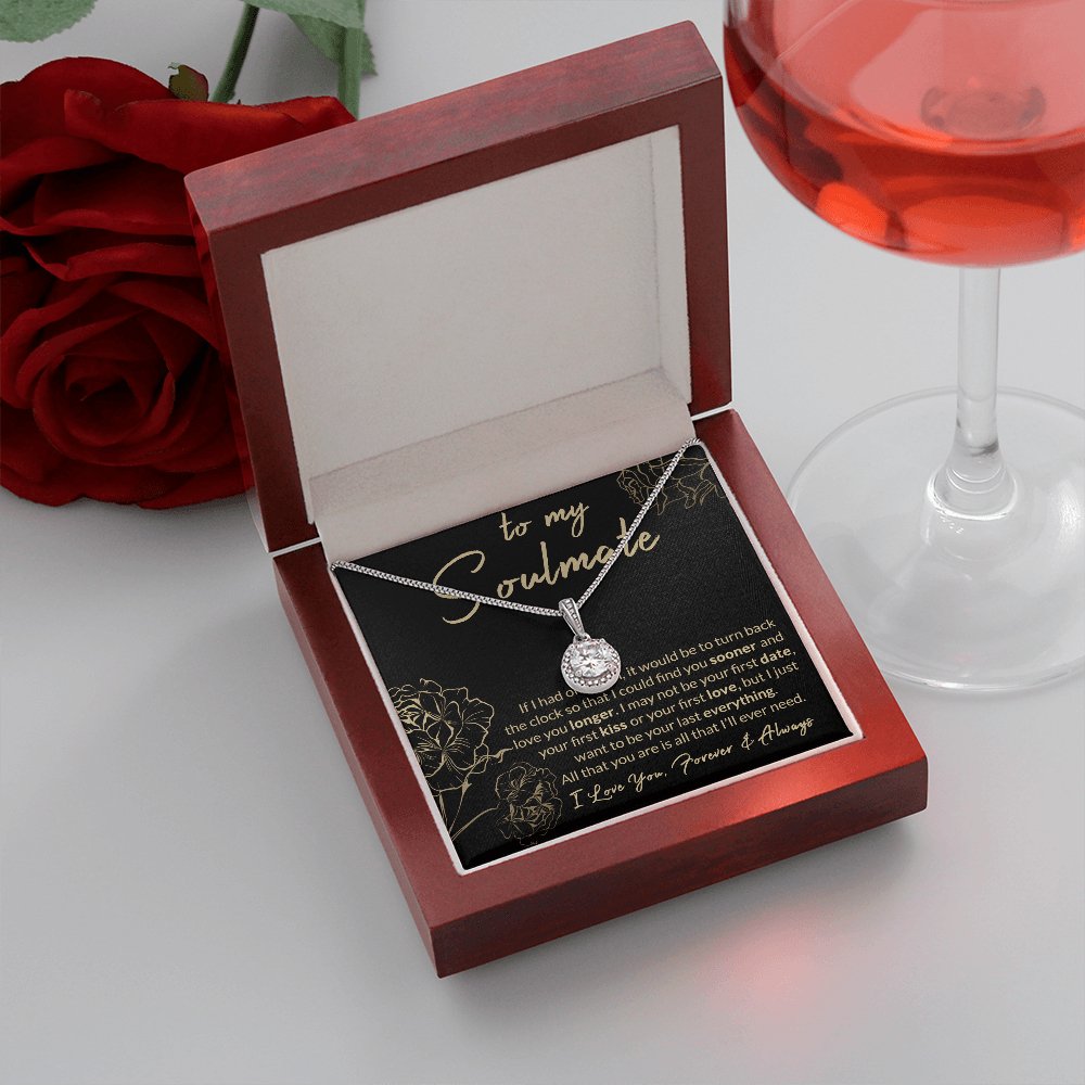 To My Soulmate - If I Had One Wish - Eternal Hope Necklace - Celeste Jewel