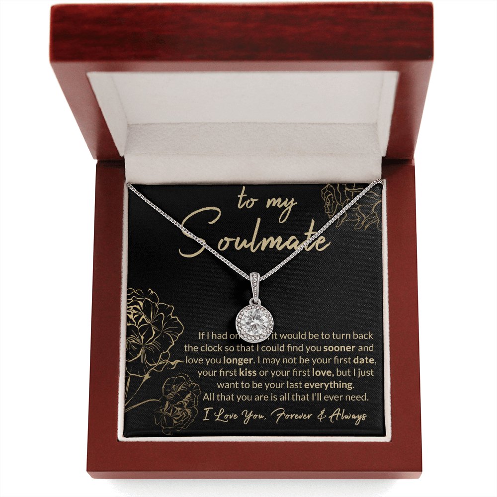 To My Soulmate - If I Had One Wish - Eternal Hope Necklace - Celeste Jewel