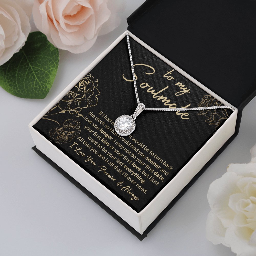To My Soulmate - If I Had One Wish - Eternal Hope Necklace - Celeste Jewel