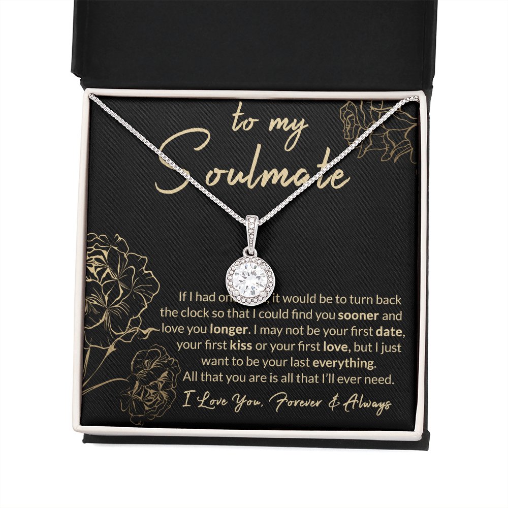 To My Soulmate - If I Had One Wish - Eternal Hope Necklace - Celeste Jewel