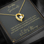 To My Soulmate - Last Everything - Eternal Love Necklace - Celeste Jewel