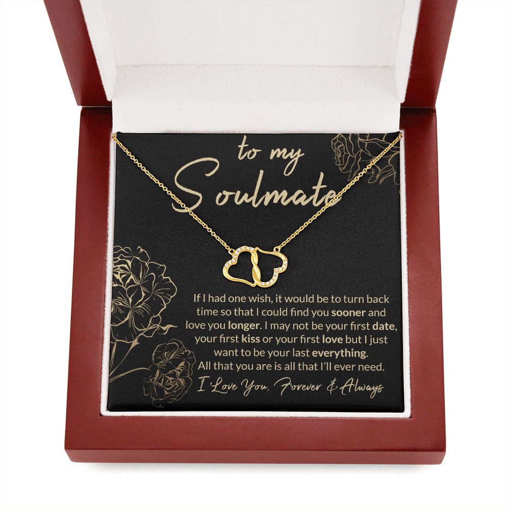 To My Soulmate - One Wish - Everlasting Love Necklace - Celeste Jewel