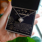 To My Soulmate - One Wish - Love Knot Necklace - Celeste Jewel