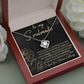 To My Soulmate - One Wish - Love Knot Necklace - Celeste Jewel