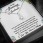 To My Stunning Soulmate - Sparkling Radiance Necklace - Celeste Jewel