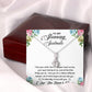 To My Stunning Soulmate - Sparkling Radiance Necklace - Celeste Jewel