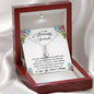 To My Stunning Soulmate - Sparkling Radiance Necklace - Celeste Jewel