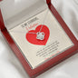 To My Stunning Valentine - I'll Keep Choosing You - Love Knot Necklace - Celeste Jewel