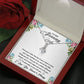 To My Stunning Wife - Sparkling Radiance Necklace - Celeste Jewel
