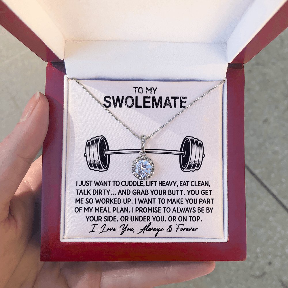 To My Swolemate - My Meal Plan - Eternal Hope Necklace - Celeste Jewel