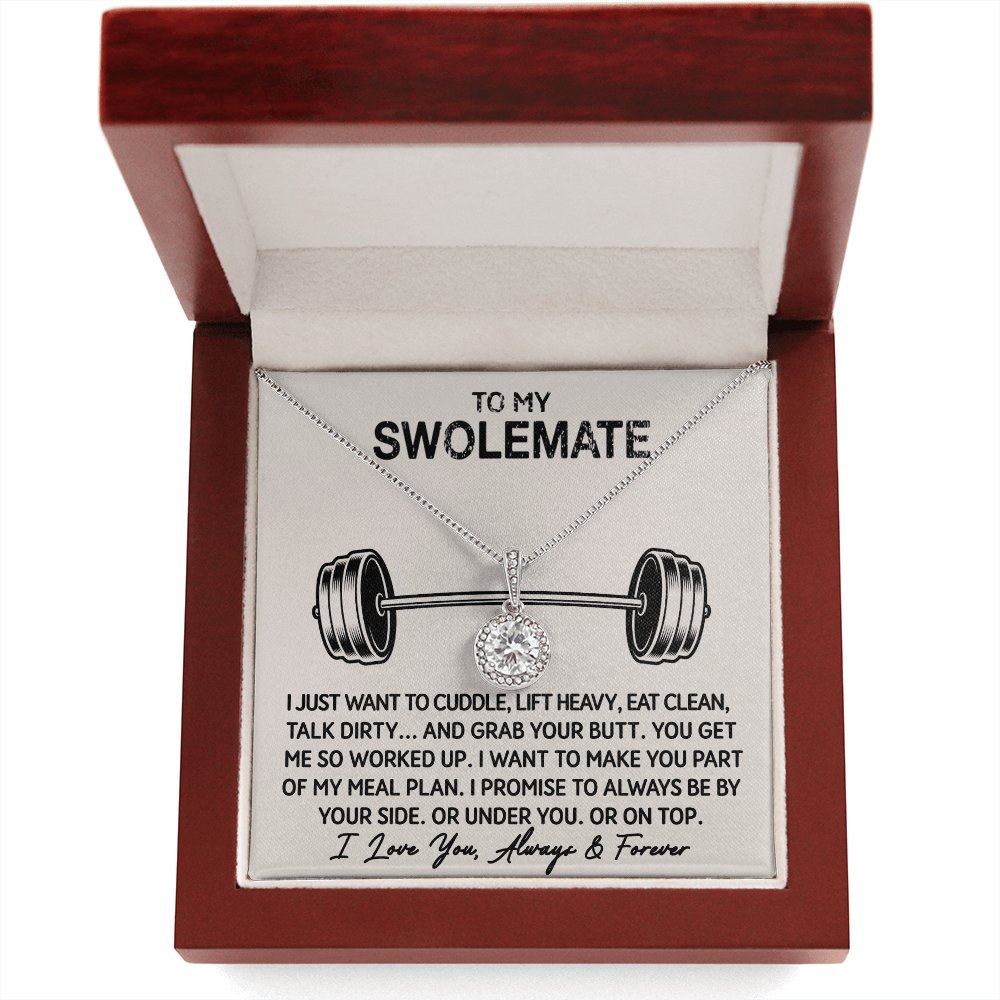 To My Swolemate - My Meal Plan - Eternal Hope Necklace - Celeste Jewel