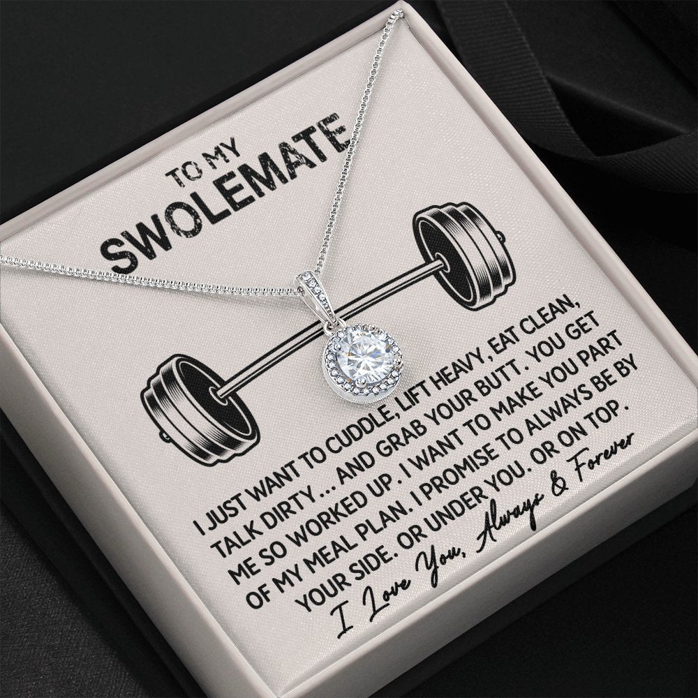 To My Swolemate - My Meal Plan - Eternal Hope Necklace - Celeste Jewel