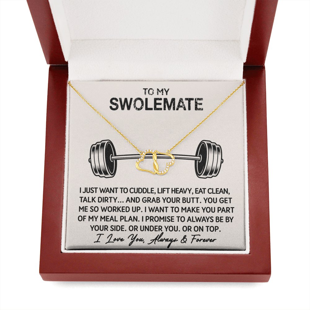 To My Swolemate - My Meal Plan - Everlasting Love Necklace - Celeste Jewel