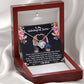 To My Unbiological Sister - Become Sisters - Love Knot Necklace - Celeste Jewel