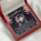 To My Unbiological Sister - Become Sisters - Love Knot Necklace - Celeste Jewel