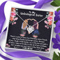 To My Unbiological Sister - Become Sisters - Love Knot Necklace - Celeste Jewel