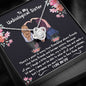 To My Unbiological Sister - Become Sisters - Love Knot Necklace - Celeste Jewel