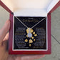 To My Unbiological Sister - Our Friendship - Eternal Hope Necklace - Celeste Jewel