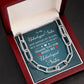 To My Unbiological Sister - Sisters By Heart - Forever Linked Necklace - Celeste Jewel