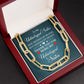 To My Unbiological Sister - Sisters By Heart - Forever Linked Necklace - Celeste Jewel