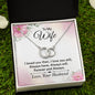 To My Wife - Forever And Always - Perfect Pair Necklace - Celeste Jewel