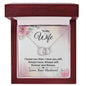 To My Wife - Forever And Always - Perfect Pair Necklace - Celeste Jewel