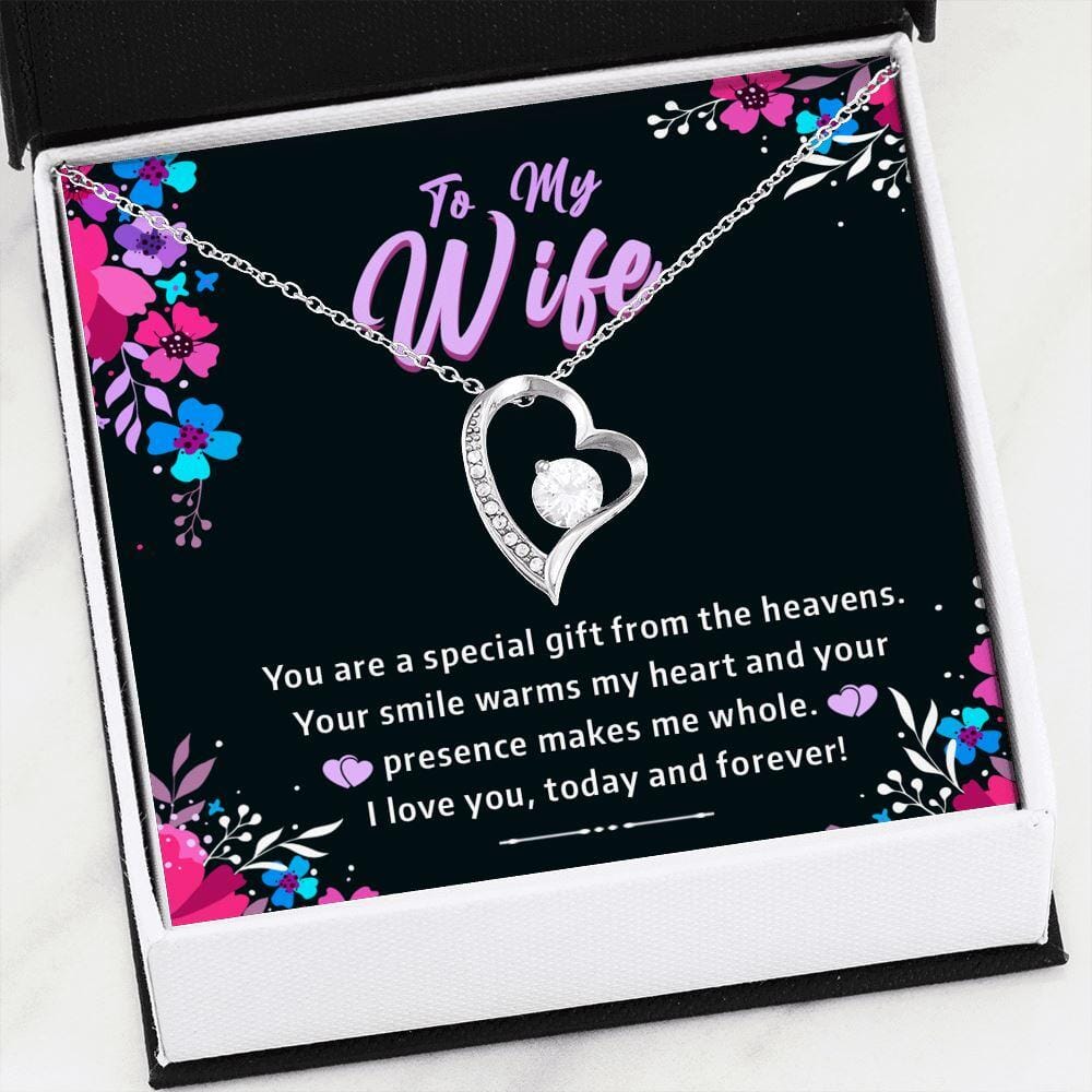 To My Wife - Gift From The Heavens - Eternal Love Necklace - Celeste Jewel