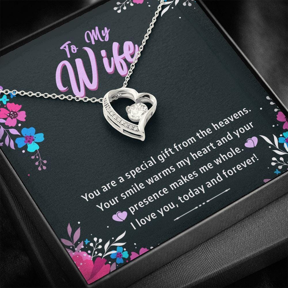To My Wife - Gift From The Heavens - Eternal Love Necklace - Celeste Jewel