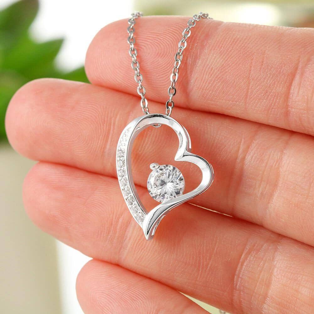To My Wife - Heart To Heart - Eternal Love Necklace - Celeste Jewel