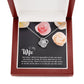 To My Wife - Just When I Think - Love Knot Necklace - Celeste Jewel