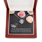 To My Wife - Just When I Think - Love Knot Necklace - Celeste Jewel