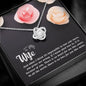 To My Wife - Just When I Think - Love Knot Necklace - Celeste Jewel