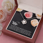 To My Wife - Just When I Think - Love Knot Necklace - Celeste Jewel