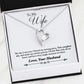 To My Wife - Missing Piece - Eternal Love Necklace - Celeste Jewel