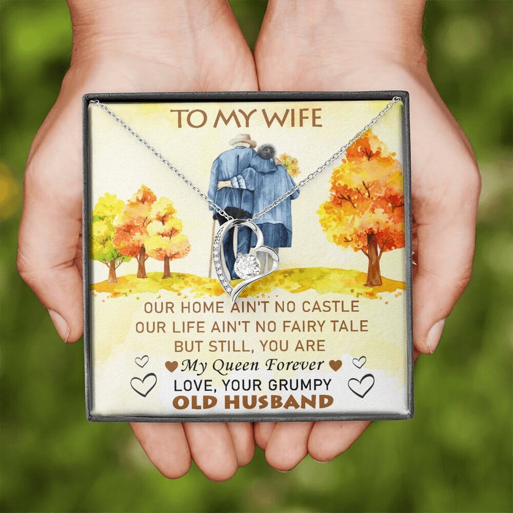 To My Wife - My Queen Forever - Eternal Love Necklace - Celeste Jewel