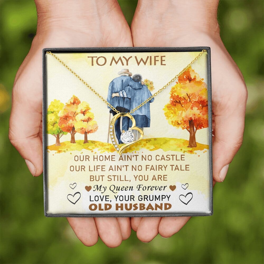 To My Wife - My Queen Forever - Eternal Love Necklace - Celeste Jewel