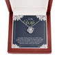To My Wife - The First Day I Met You - Love Knot Necklace - Celeste Jewel