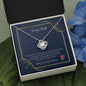 To My Wife - To The End - Love Knot Necklace - Celeste Jewel