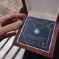 To My Wife - To The End - Love Knot Necklace - Celeste Jewel