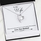 To My Wife - Together We're Everything - Eternal Love Necklace - Celeste Jewel