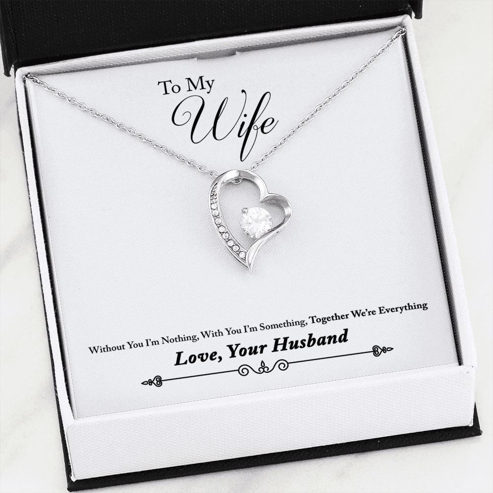 To My Wife - Together We're Everything - Eternal Love Necklace - Celeste Jewel